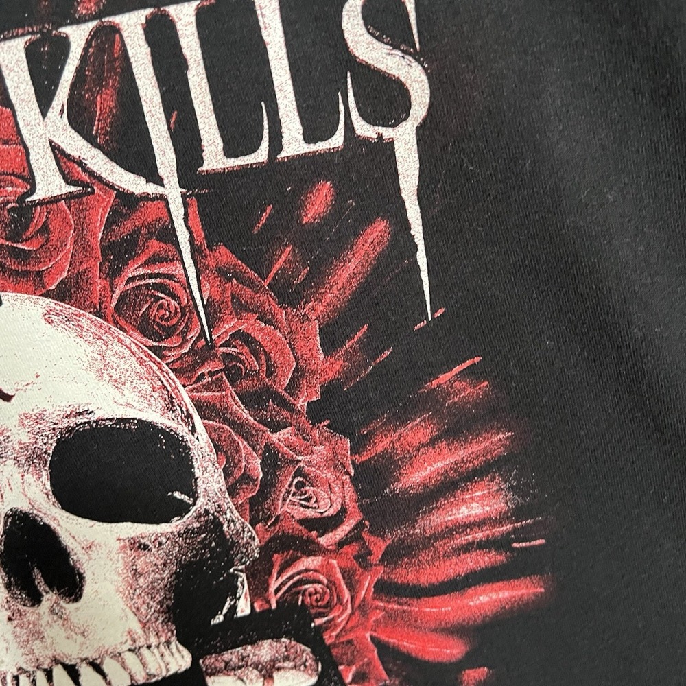 Official Ice Nine Kills INK Tour Merch XL T-Shirt The Silver Scream Skull VHS - Picture 5 of 9